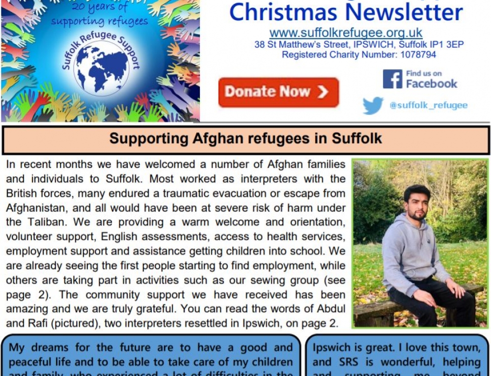 Refugee Week Programme Suffolk Refugee Support
