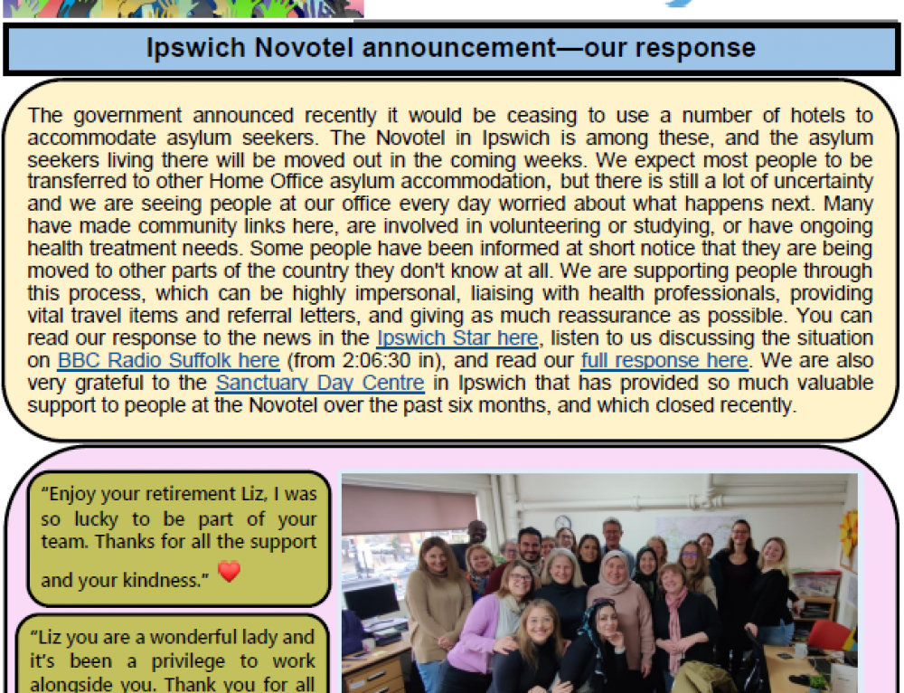 Refugee Week Programme Suffolk Refugee Support